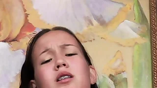 18 teen thing embrace Amai Liu Stretches Her Tight-fisted Asian Pussy Around Her Stepbroz Big Fat Tax of shit